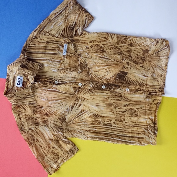 DOLCE & GABBANA Junior Button-Up Top Shirt - Picture 5 of 10